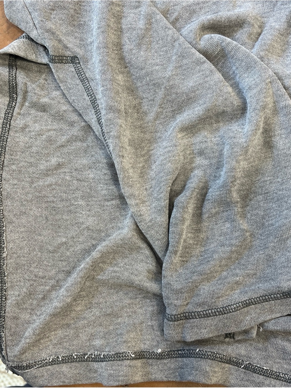 Free People Movement Swingin' It Pullover Poncho Hoodie Sweatshirt Small Gray - Picture 6 of 10